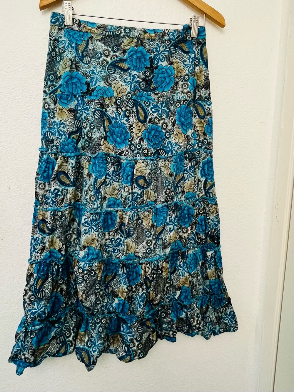 AGB floral m skirt y2k